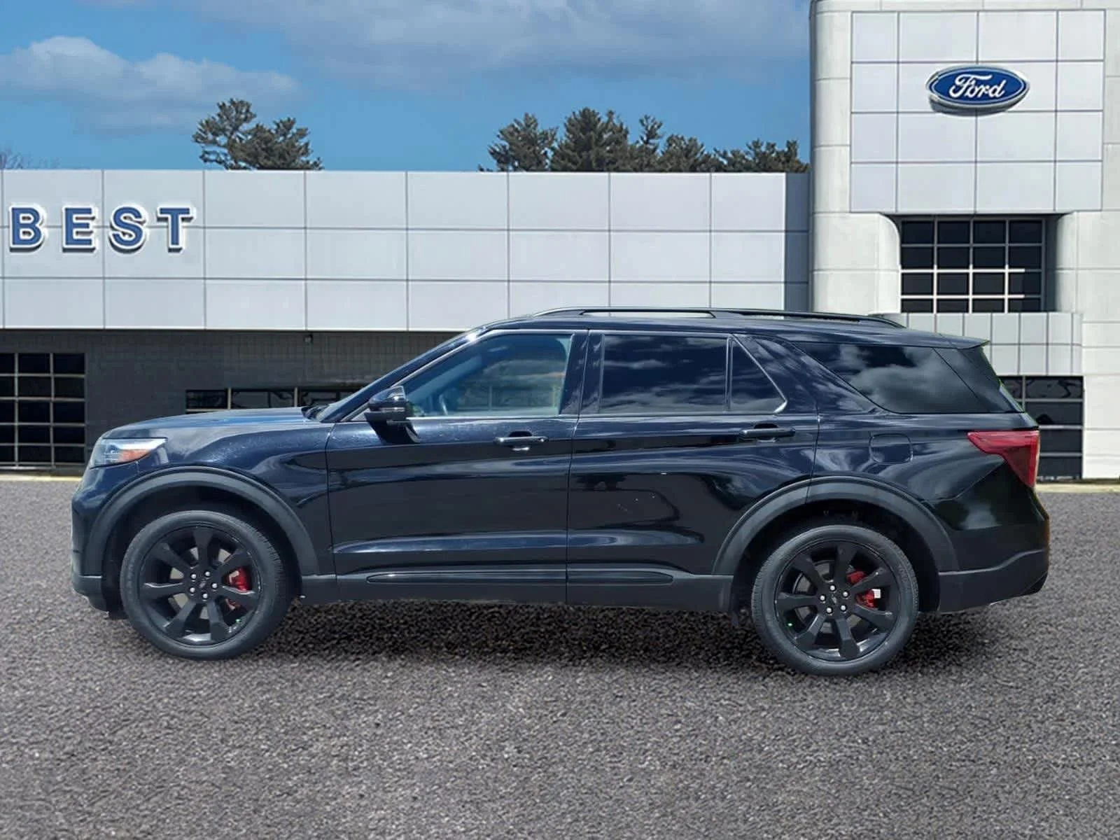 Used 2023 Agate Black Ford ST image 2
