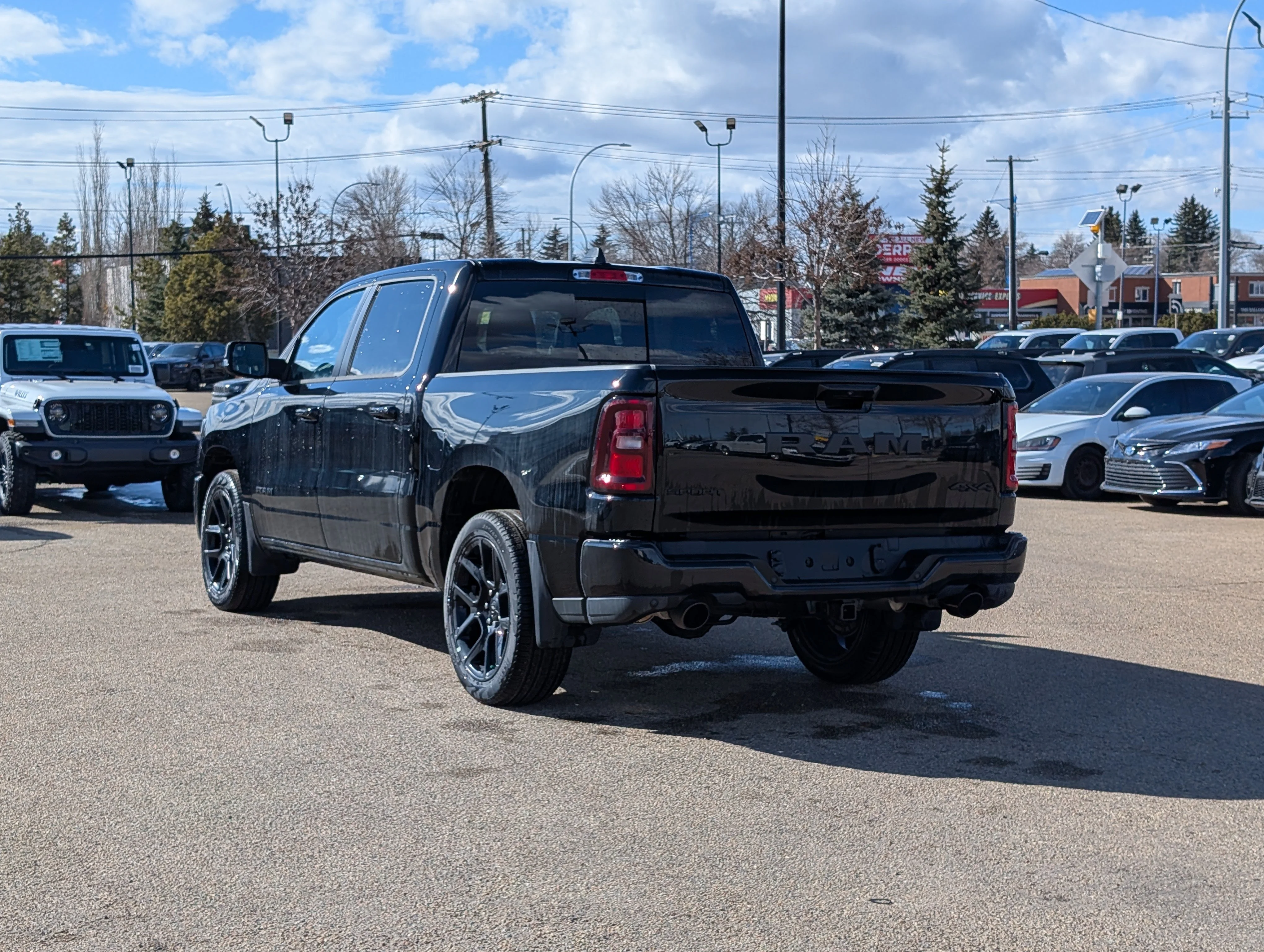 New 2026 Diamond Black Crystal Pearl Ram Sport image 4