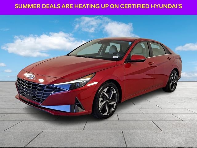 Certified Used 2023 Red Hyundai Limited image 4