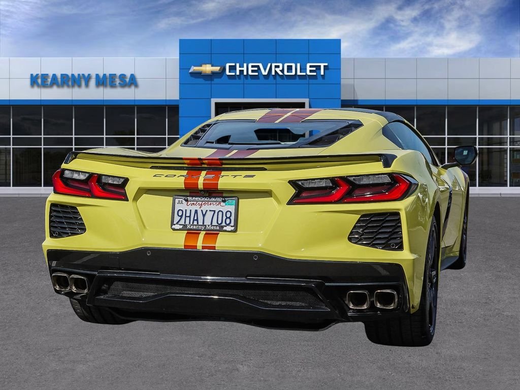 Used 2023 Yellow Chevrolet Stingray image 6