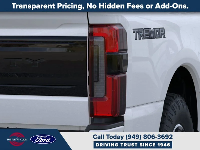 New 2026 Star White Metallic Tri-Coat Ford Platinum image 21