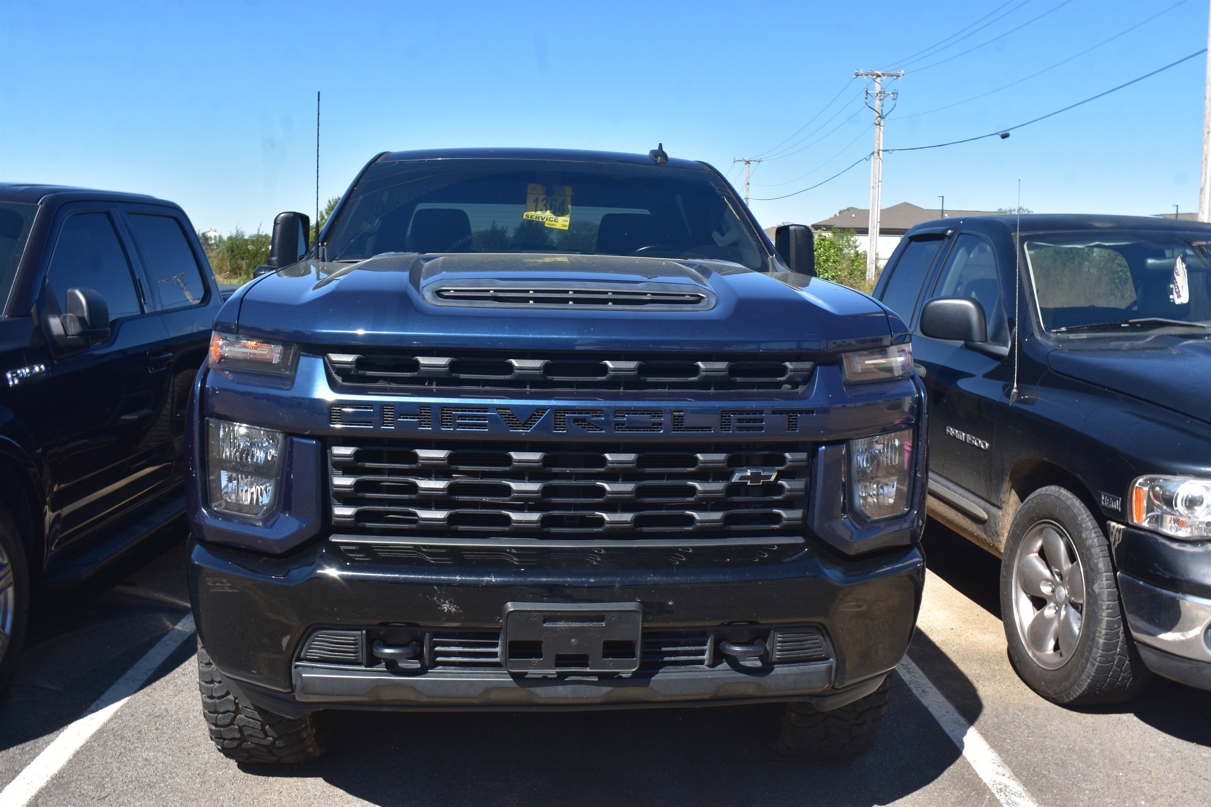 Used 2021 Chevrolet Silverado 2500HD Custom with VIN 1GC4YME72MF302030 for sale in Little Rock