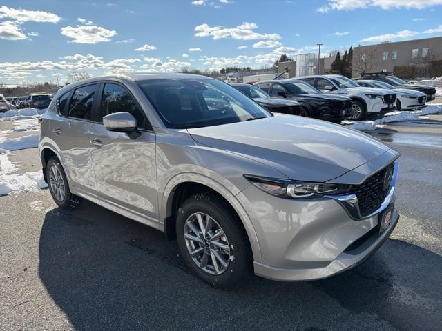Gray (Platinum Quartz Metallic) 2025 Mazda CX-5 2.5 S Preferred AWD SUV / Crossover All-Wheel Drive Automatic