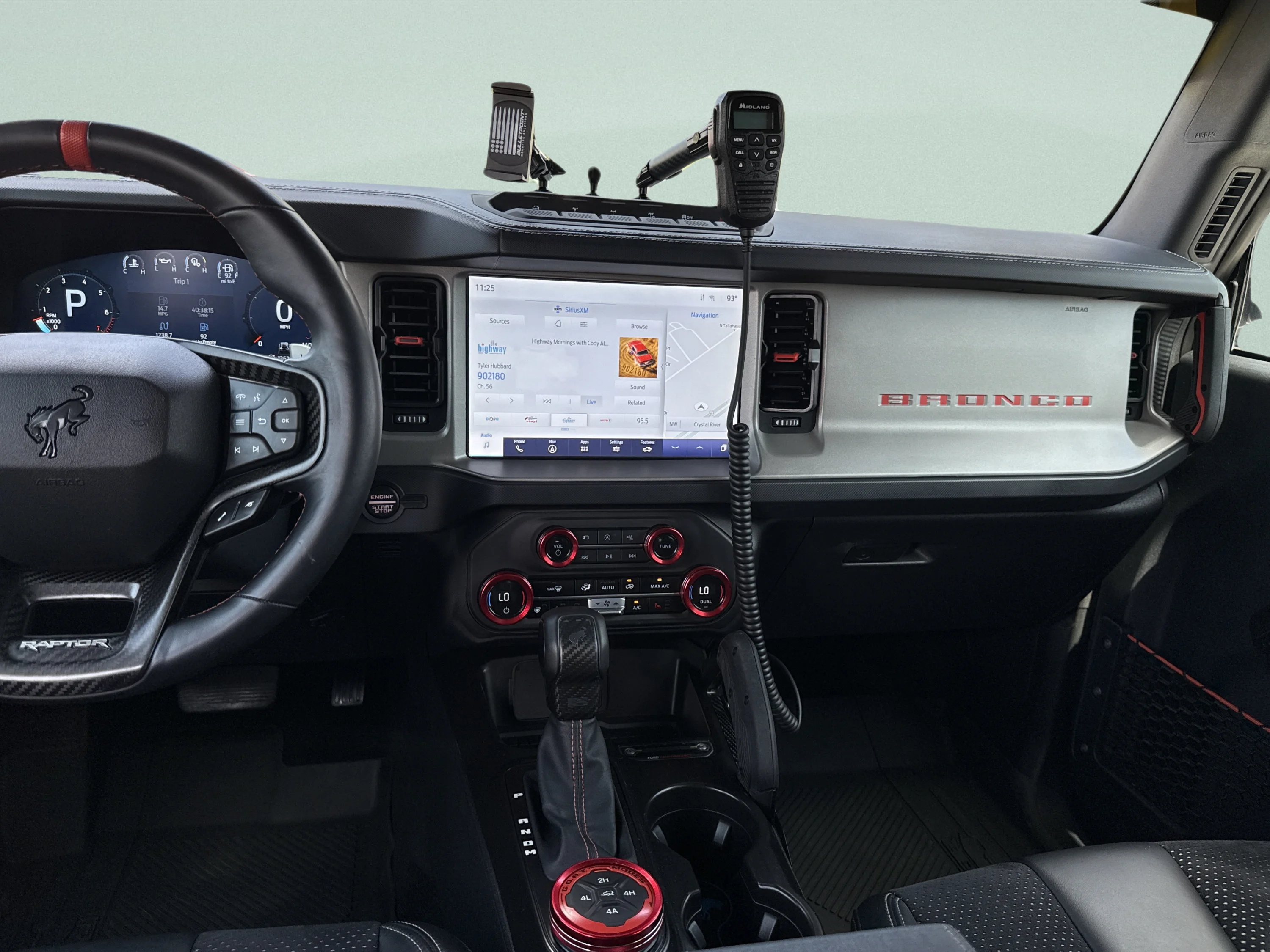 Used 2024 Azure Gray Metallic Tri-Coat Ford Raptor image 26