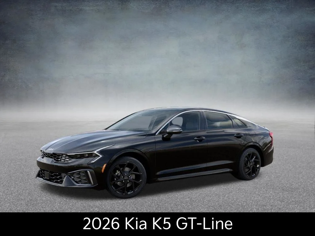 New 2026 Aurora Black Pearl Kia GT-Line AWD image 3