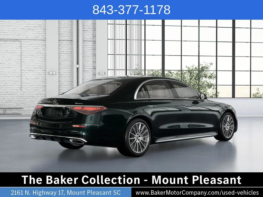 Certified Used 2026 Emerald Green Metallic Mercedes-Benz S 500 image 21