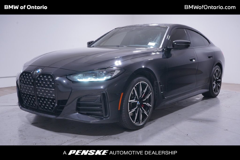 Certified Used 2024 Black Sapphire Metallic BMW 430i Gran Coupe image 1