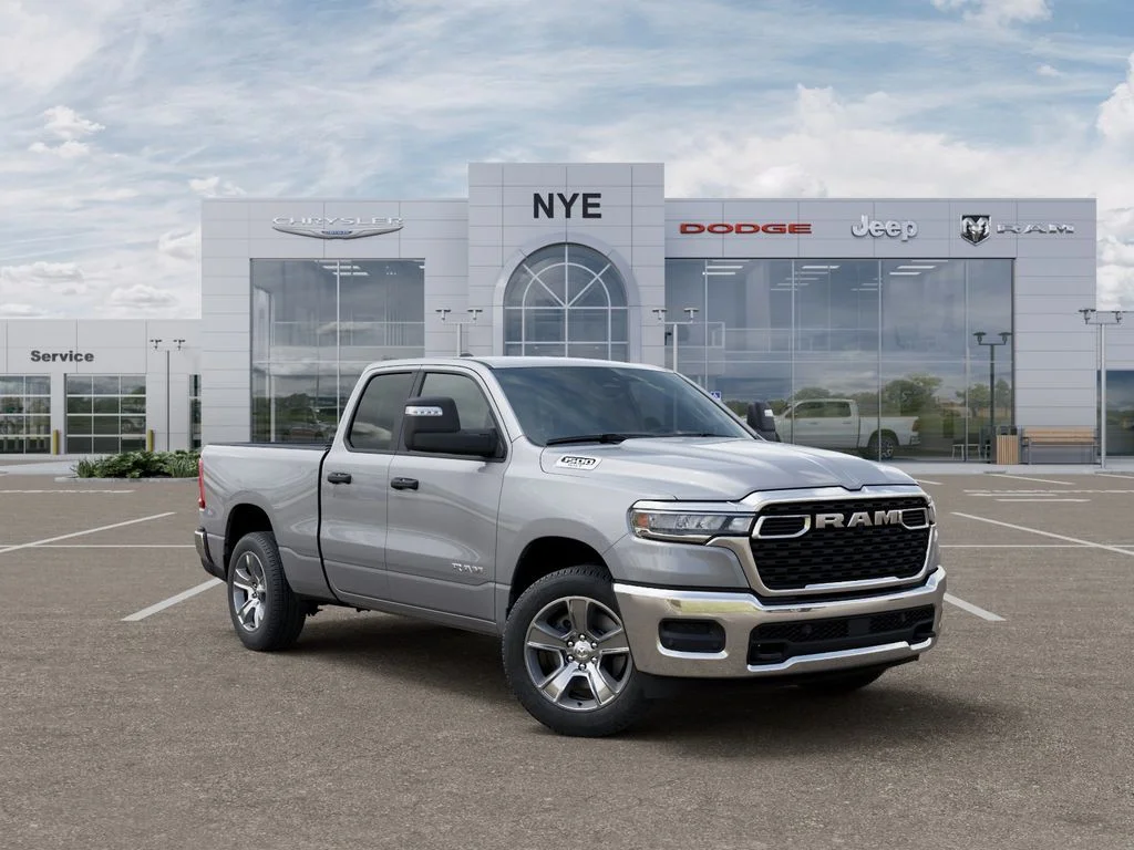 New 2025 Billet Silver Metallic Clear-Coat Exterior Paint RAM Tradesman image 5