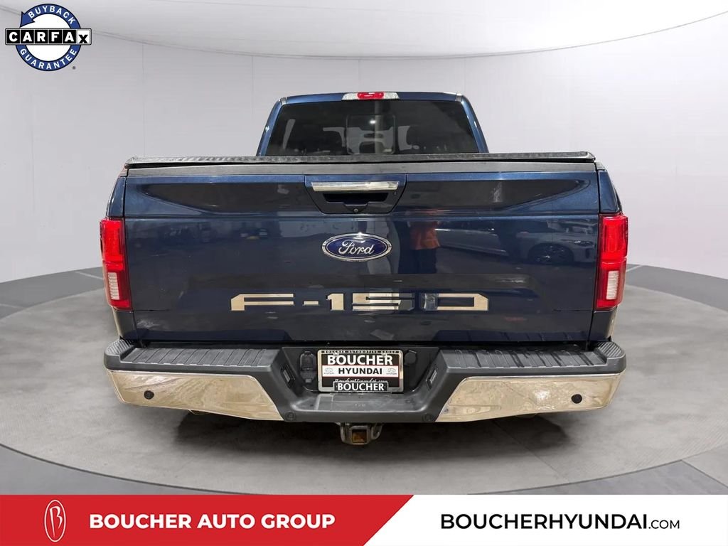 Used 2020 Blue Ford Lariat image 4