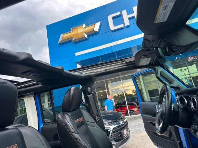 Used 2022 Blue Jeep Unlimited Rubicon 392 image 14