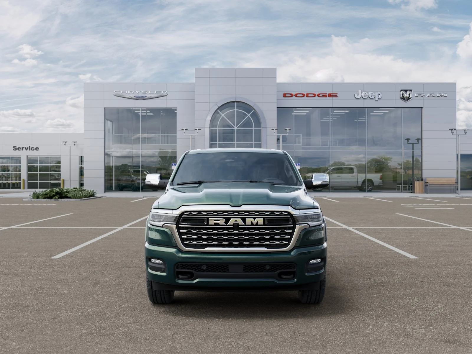 New 2026 Serrano-Green Metallic Exterior Paint RAM Limited image 34