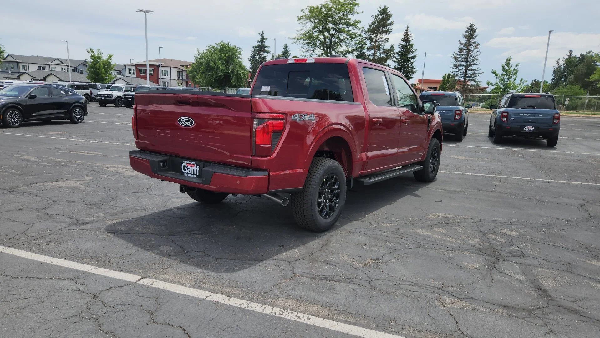 New 2026 Ruby Red Metallic Tinted Clearcoat Ford XLT image 12