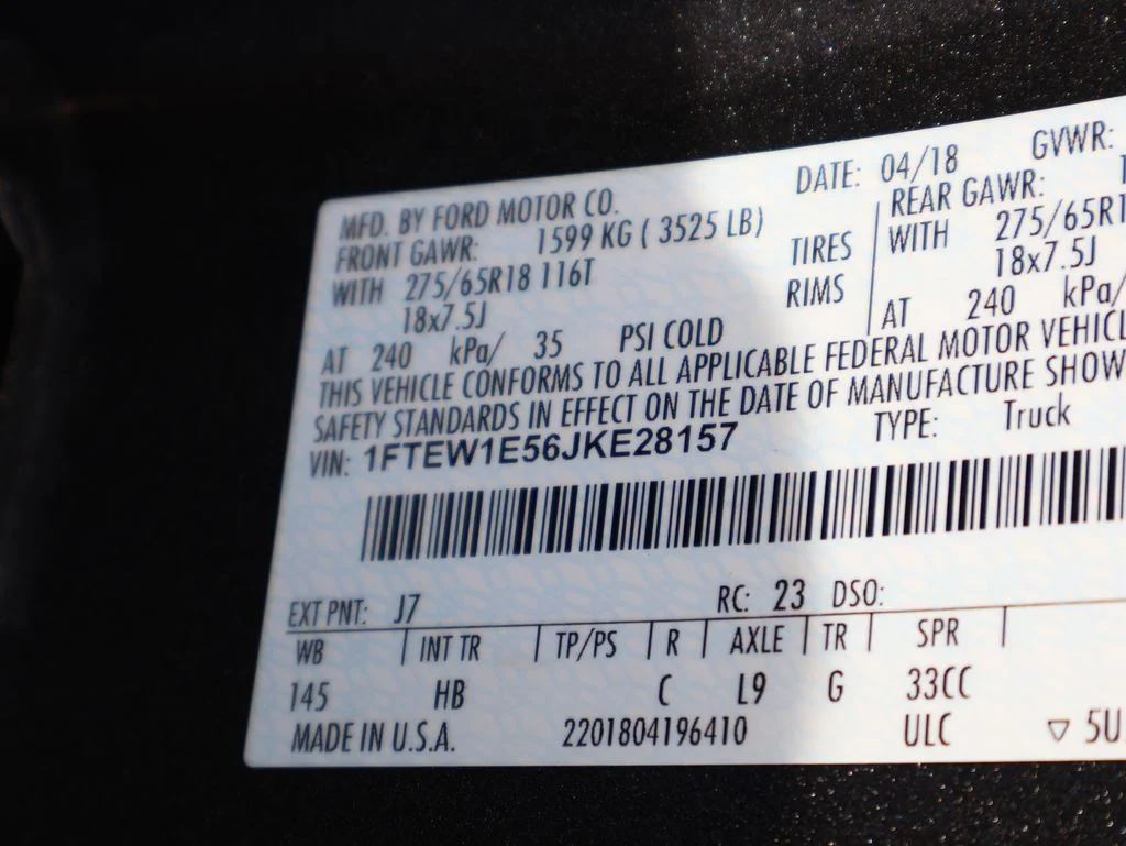 Used 2018 Magnetic Ford Lariat image 44