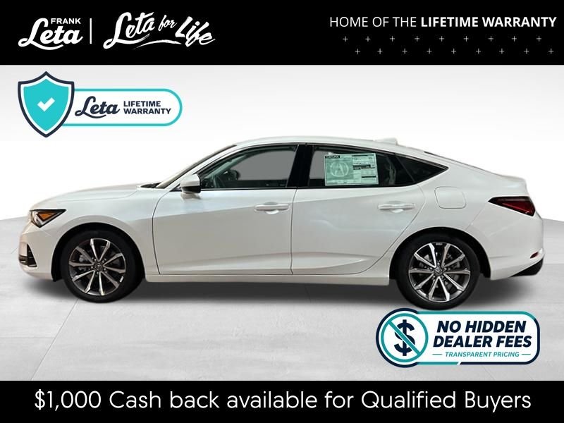 New 2026 White Black Acura  image 2