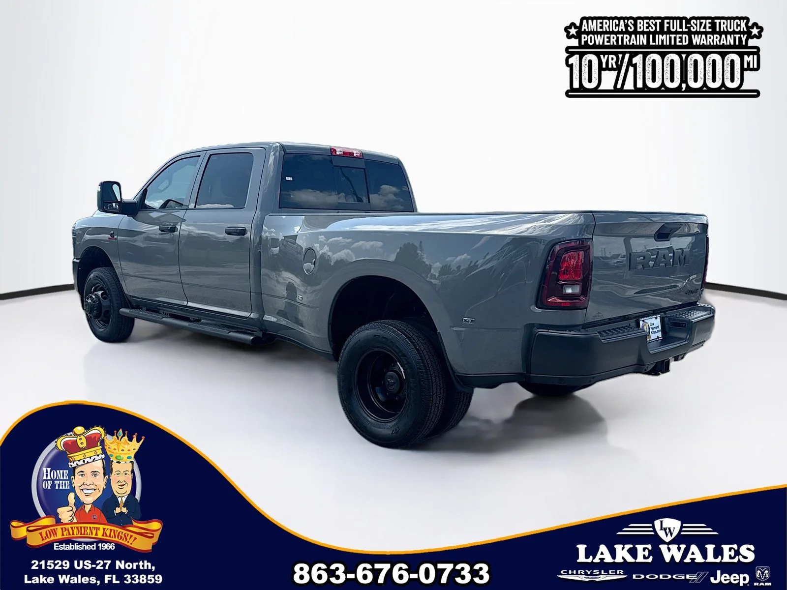 New 2026 Ceramic Gray Clear-Coat Exterior Paint RAM TRADESMAN image 4