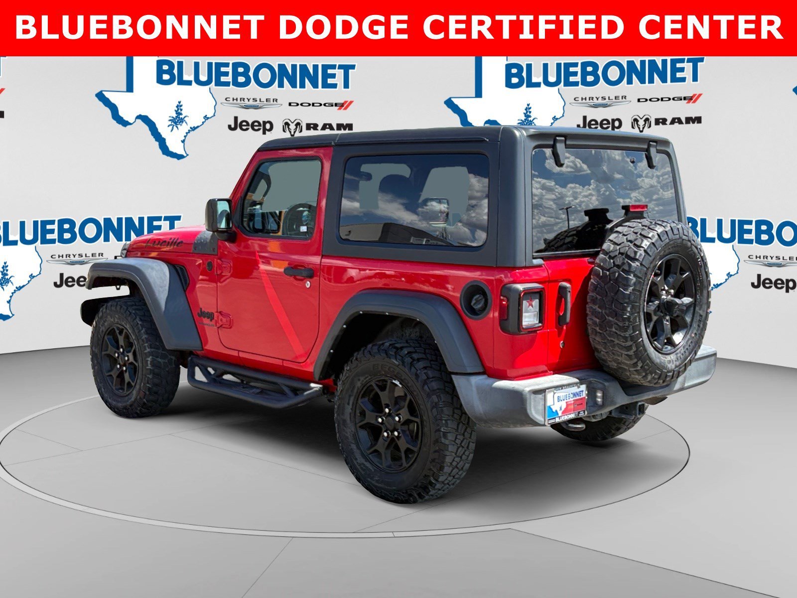 Used 2021 Firecracker Red Clearcoat Jeep Willys Sport image 7