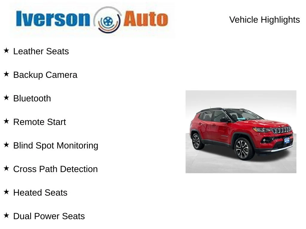 Used 2024 Red Jeep Limited image 2