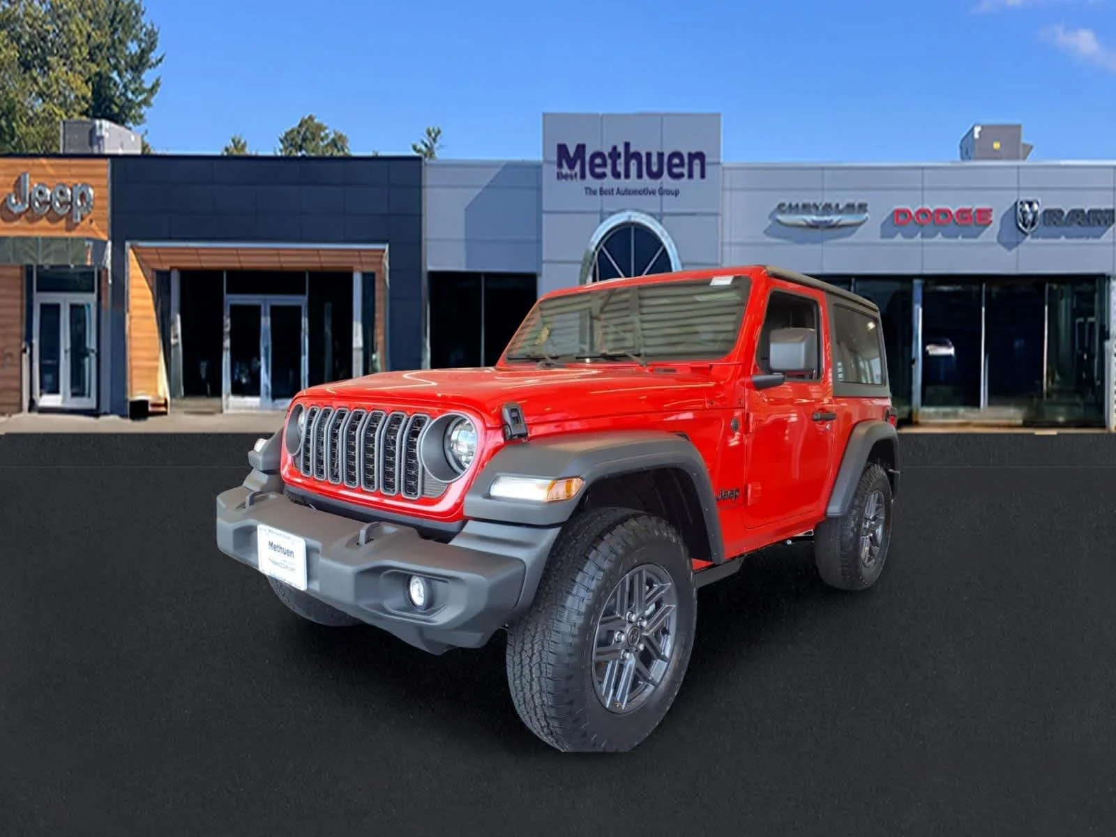 New 2026 Firecracker Red Clearcoat Jeep Sport S image 3