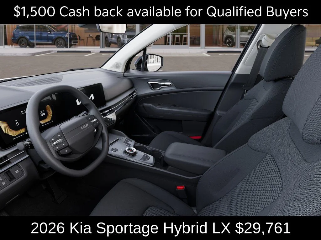 New 2026 Fusion Black Kia LX image 17