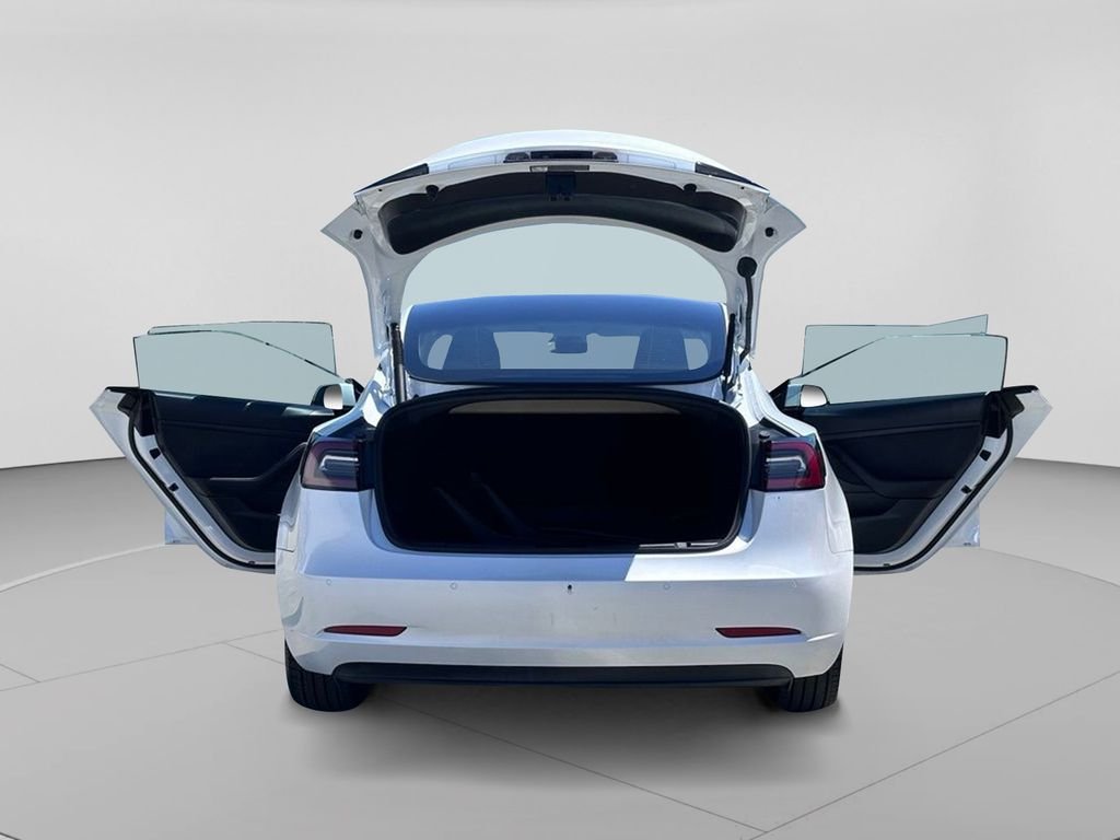 Used 2021 Pearl White Multi-Coat Tesla Standard Range Plus image 28