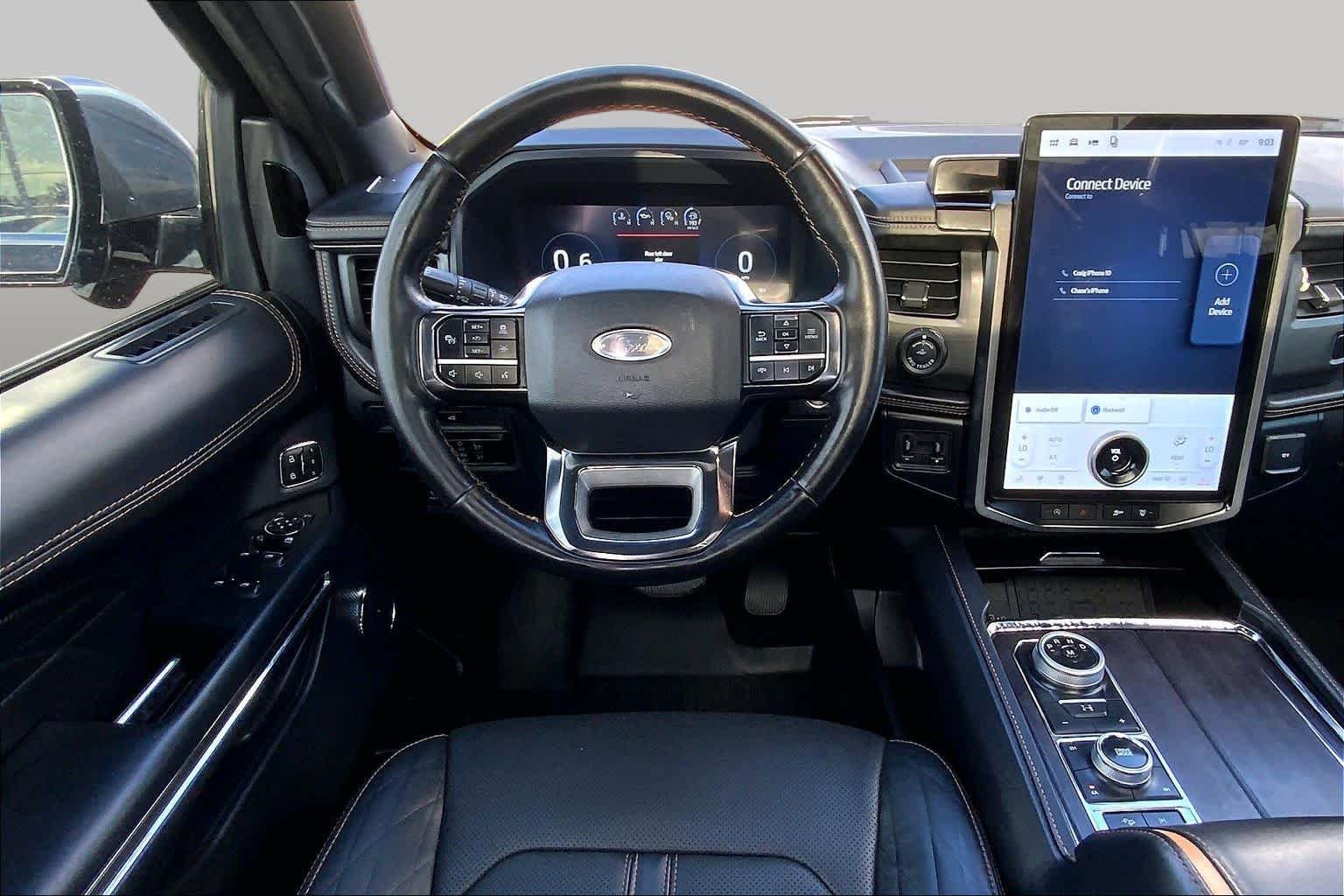 Used 2023 Dark Matter Metallic Ford Platinum image 6