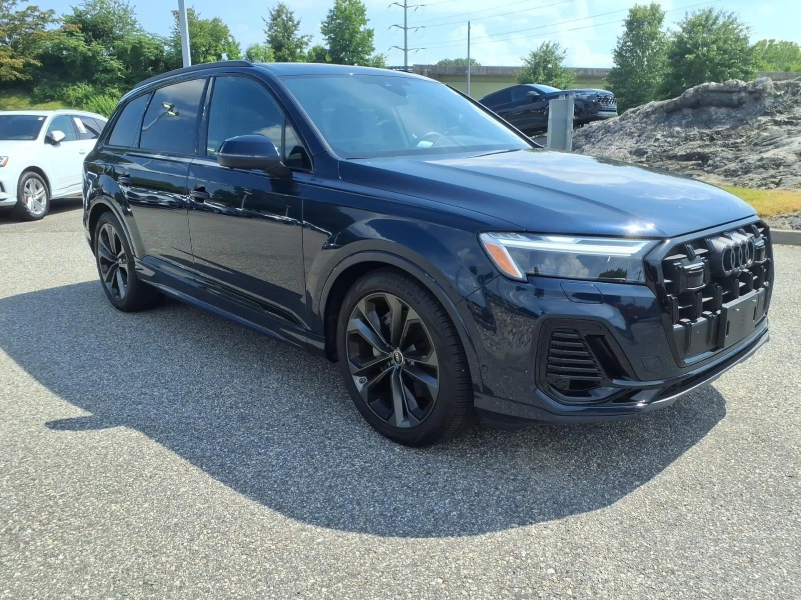 Used 2025 Waitomo Blue Metallic Audi Premium Plus image 4
