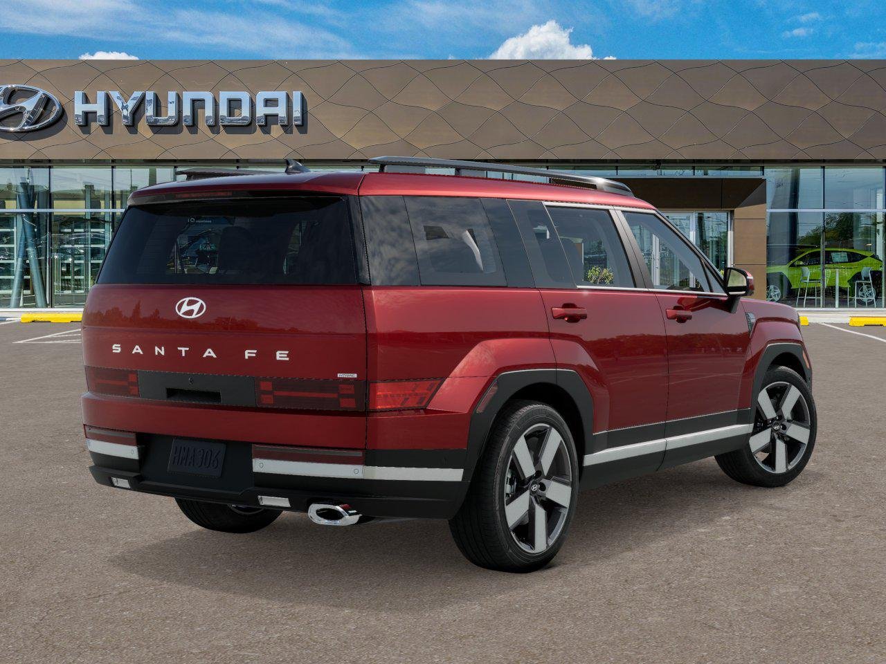 New 2026 Red Hyundai Limited AWD image 4