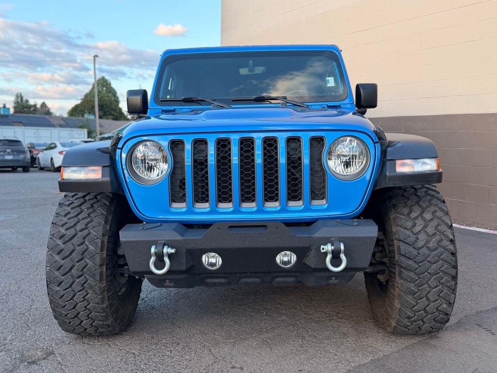 Used 2022 Hydro Blue Pearlcoat Jeep Rubicon image 13