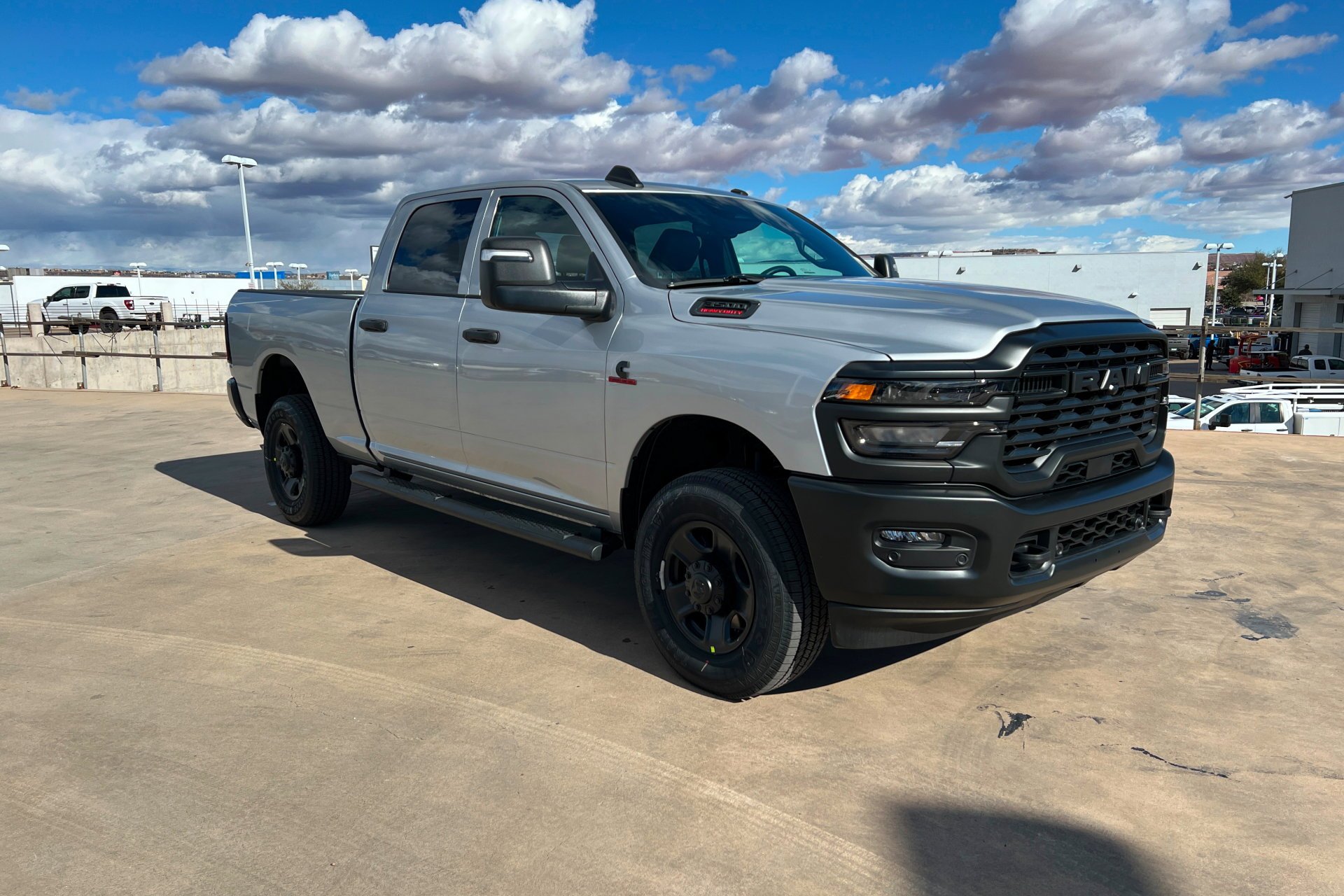 New 2026 Silver-Zynith Exterior Paint RAM Tradesman image 8