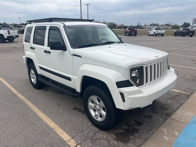 White 2009 Jeep Liberty Sport 4WD SUV / Crossover Four-Wheel Drive