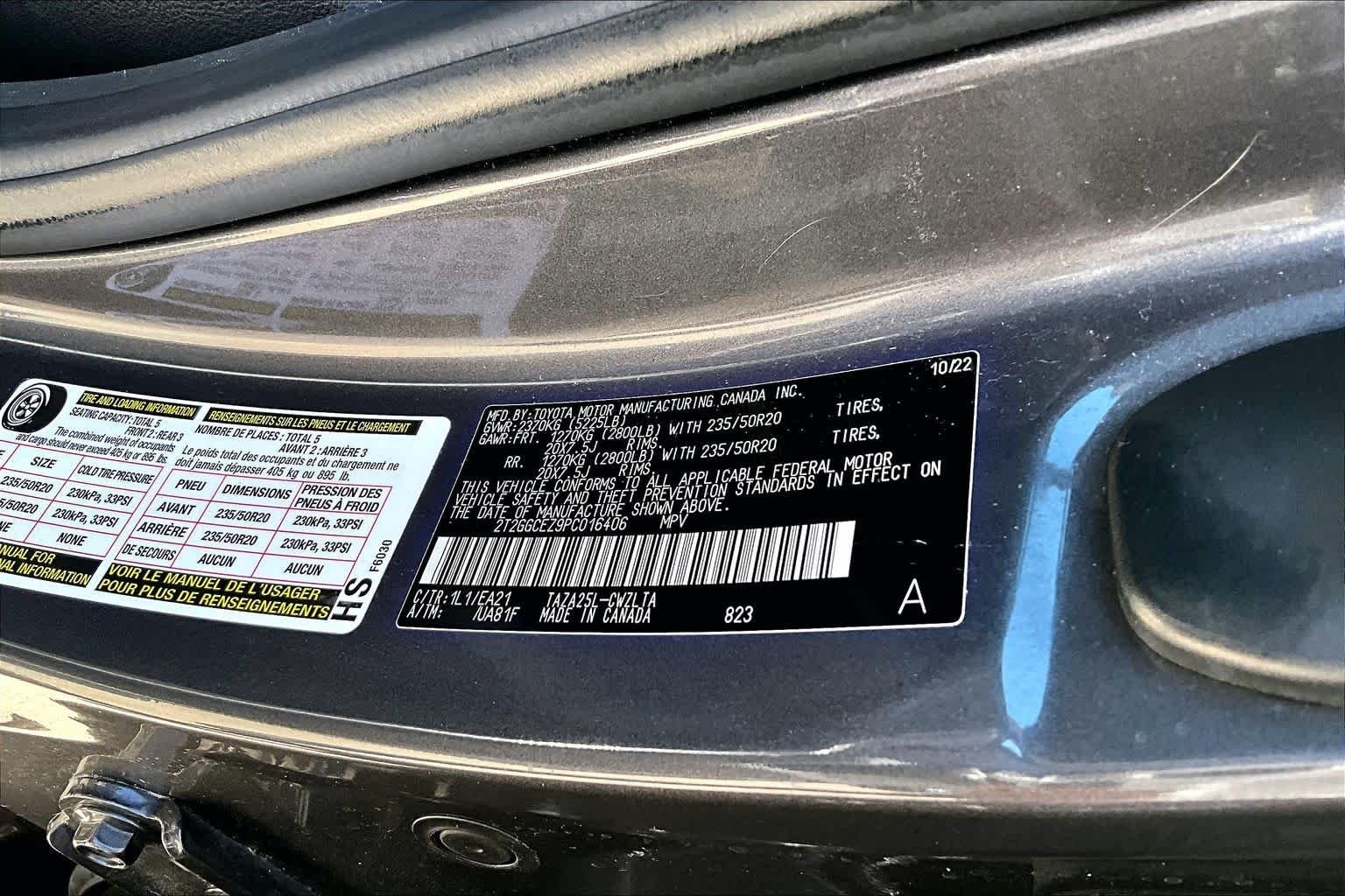 Used 2023 Cloudburst Gray Lexus Premium image 35
