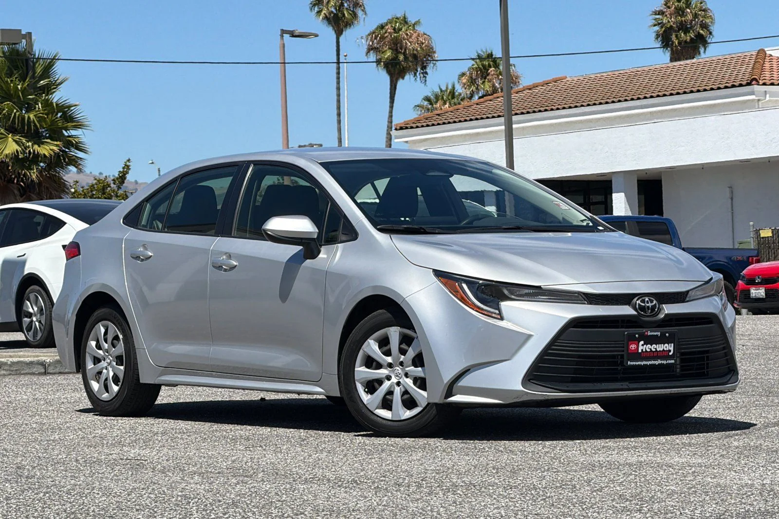 Used 2023 Silver Toyota LE image 2