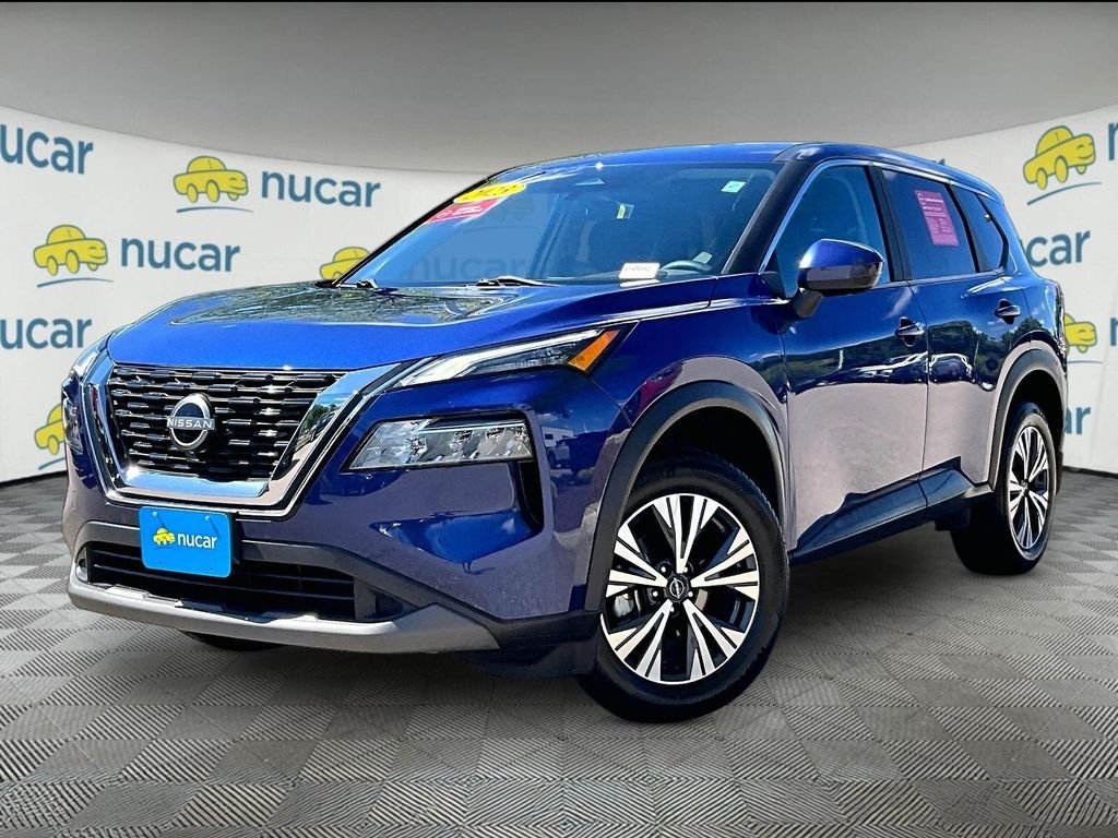 Used 2023 Blue Nissan SV image 3