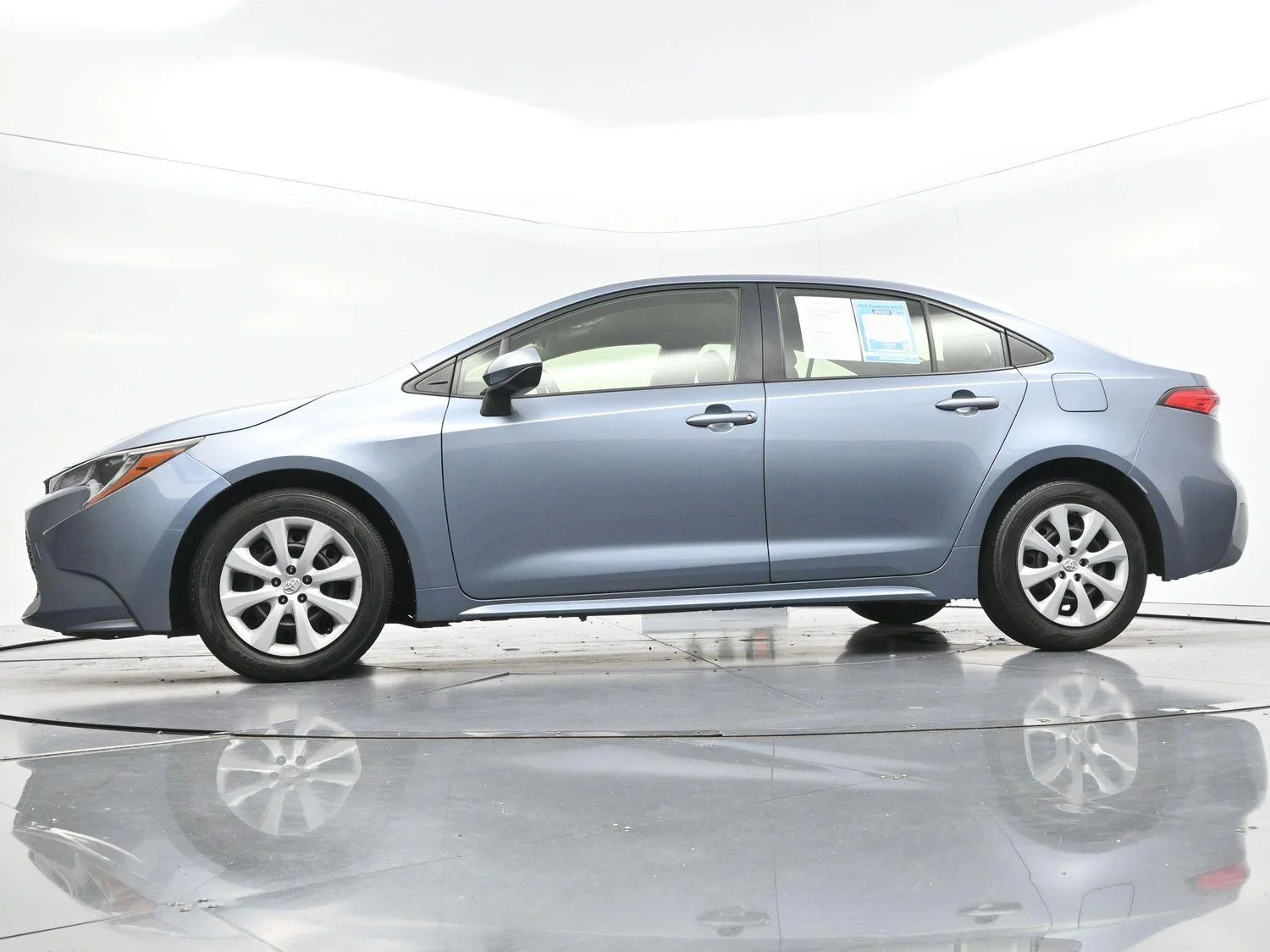 Used 2022 Celestite Gray Metallic Toyota LE image 42