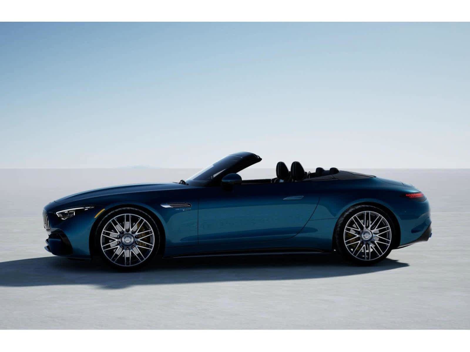 New 2026 Hyper Blue Metallic Mercedes-Benz AMG® SL 55 Roadster image 65