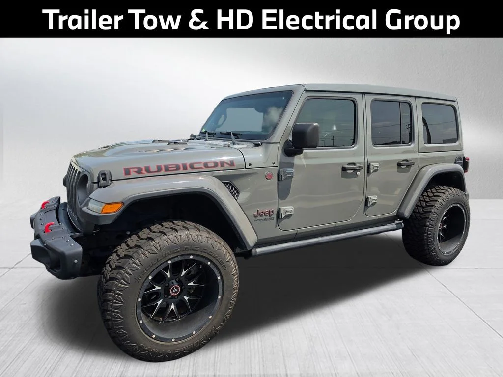 Used 2020 Gray Jeep Unlimited Rubicon image 7