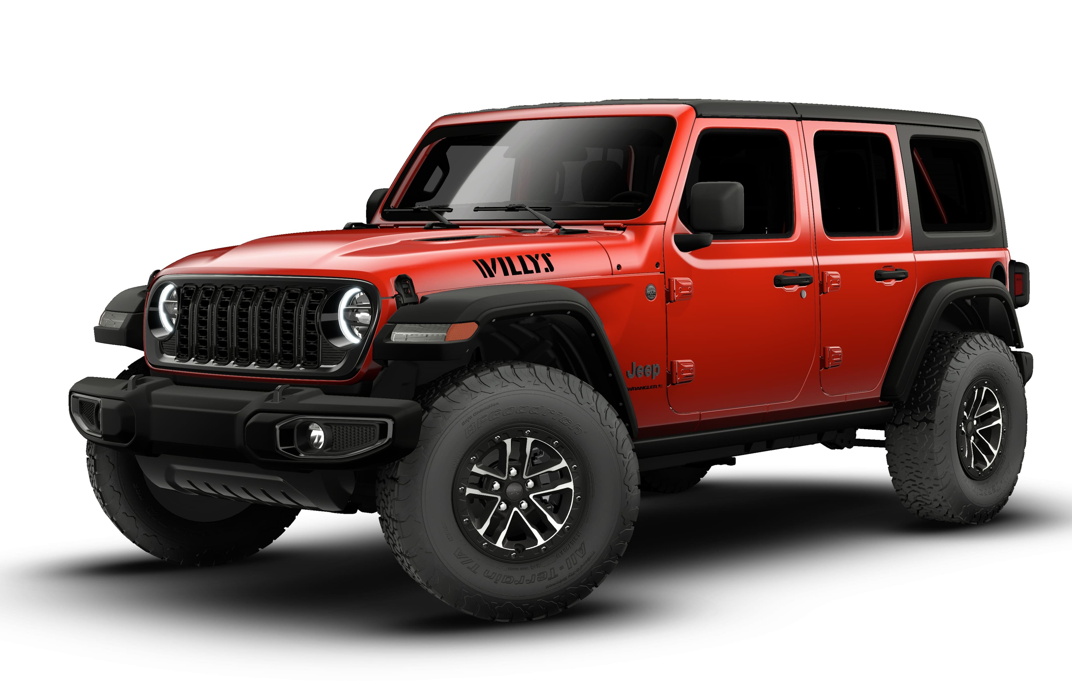 New 2026 Firecracker Red Clearcoat Jeep Willys image 13
