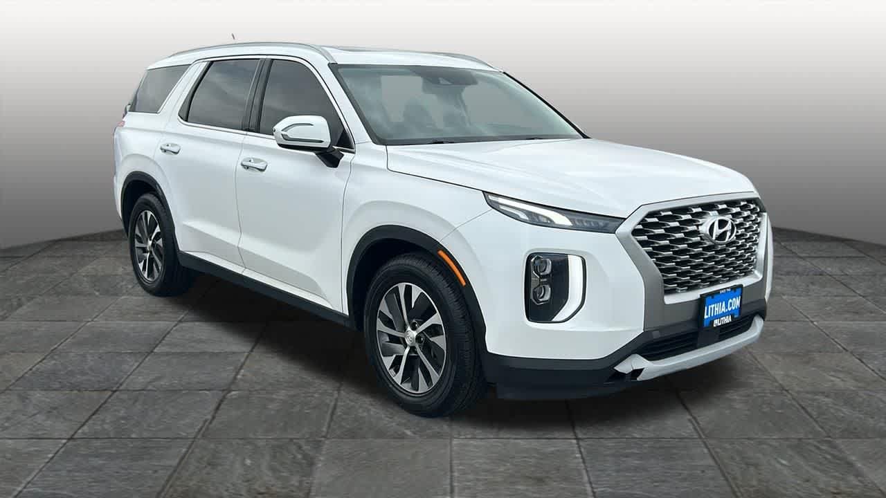 Used 2021 Hyper White Hyundai SEL image 3