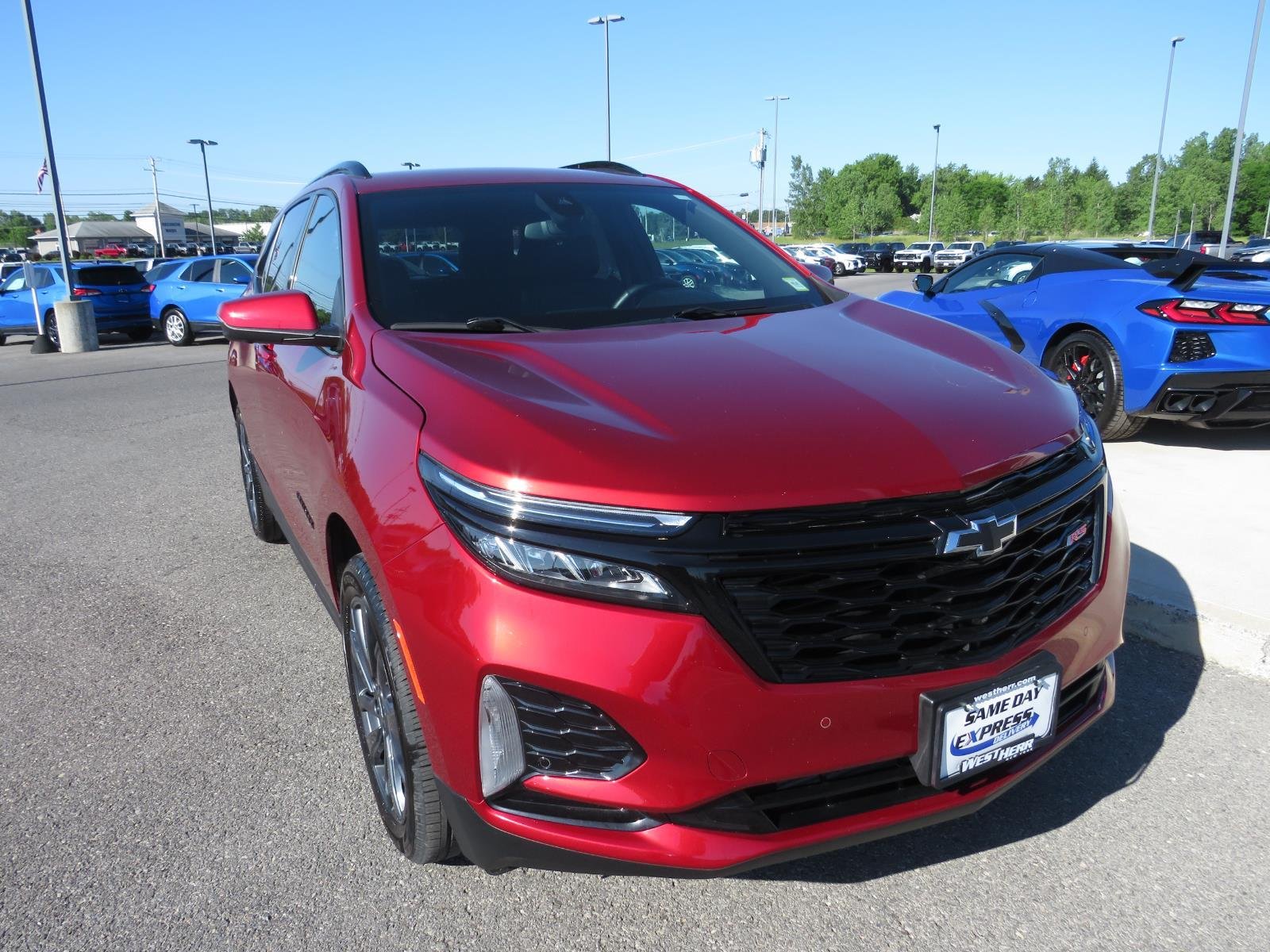 Used 2024 Radiant Red Chevrolet RS image 3