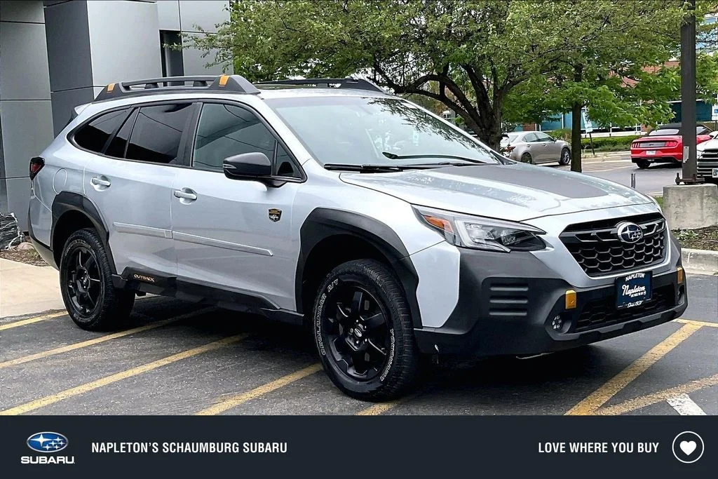 Used 2022 Silver Subaru Wilderness image 1
