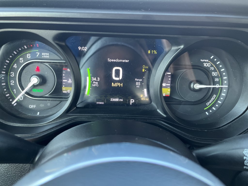 Used 2024 White Jeep Sahara 4xe image 15