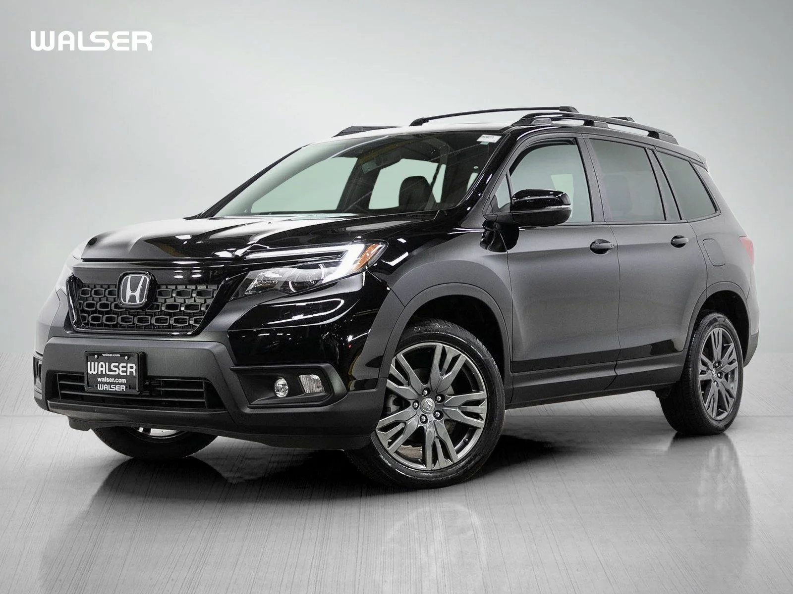 Used 2021 Crystal Black Pearl Honda EX-L AWD image 1