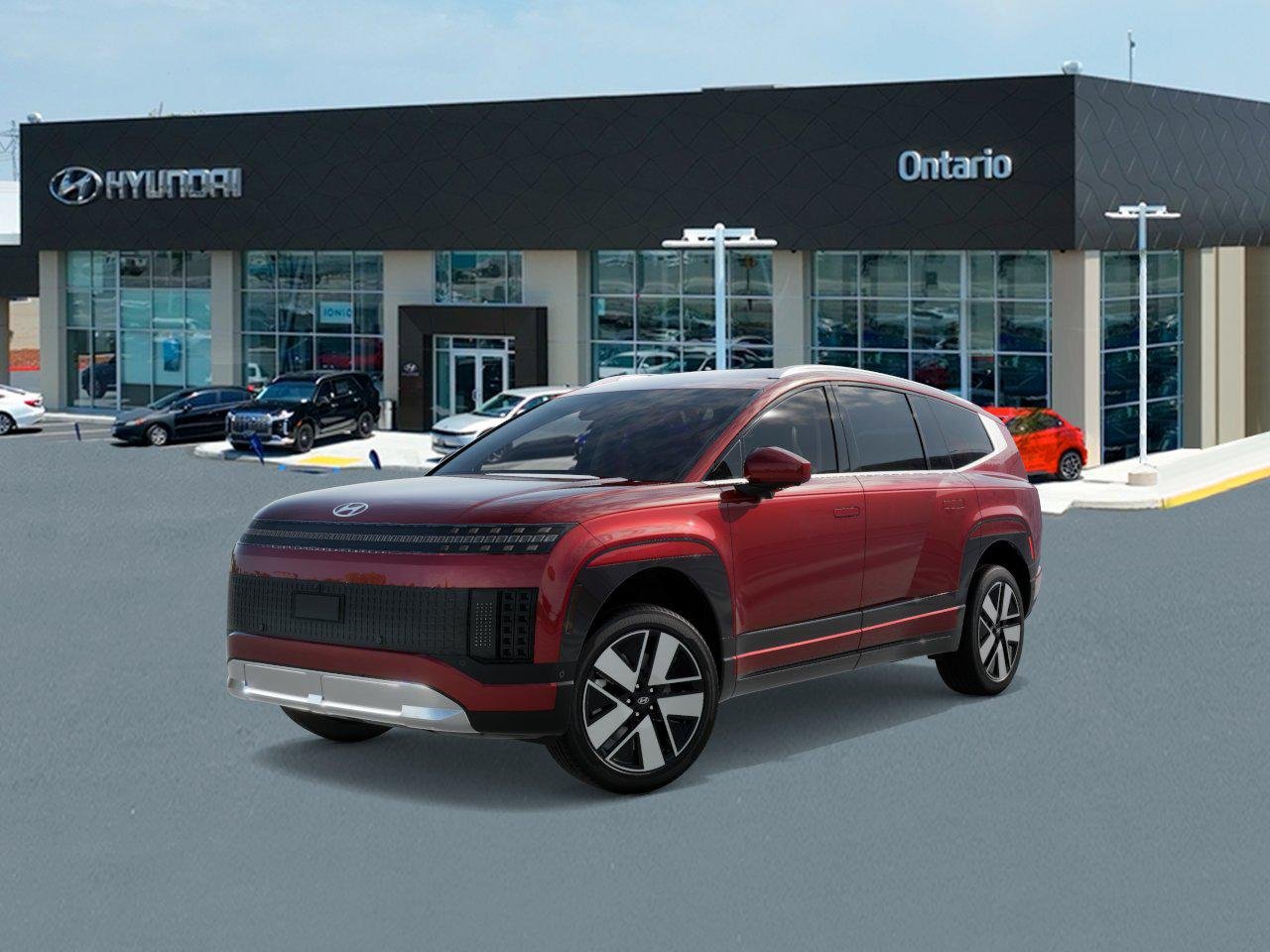 New 2026 Red Hyundai SEL image 1