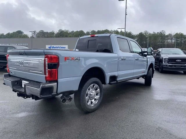 New 2026 Glacier Gray Metallic Tri-Coat Ford F-250® King Ranch® image 3