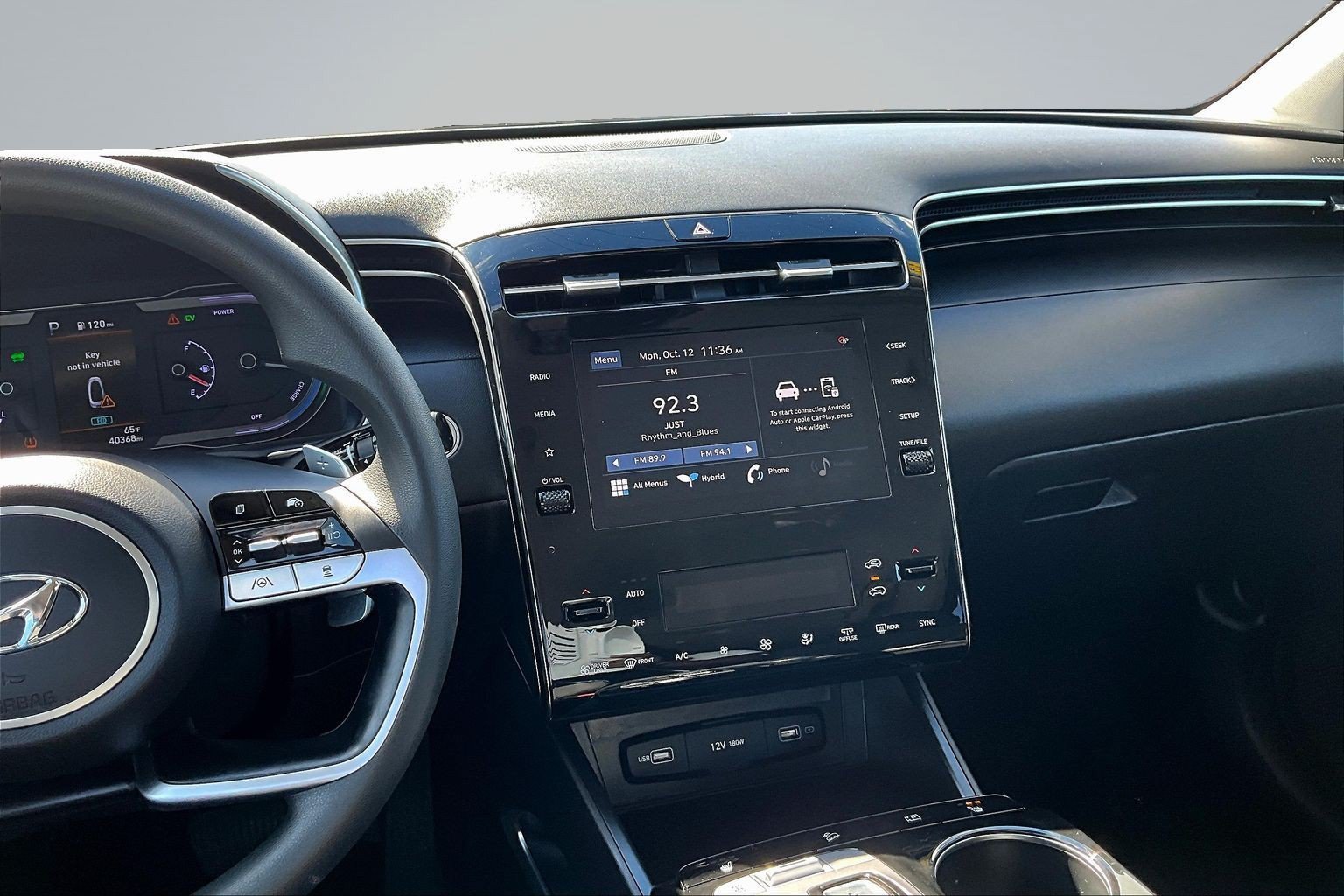 Used 2022 Gray Hyundai Blue image 8