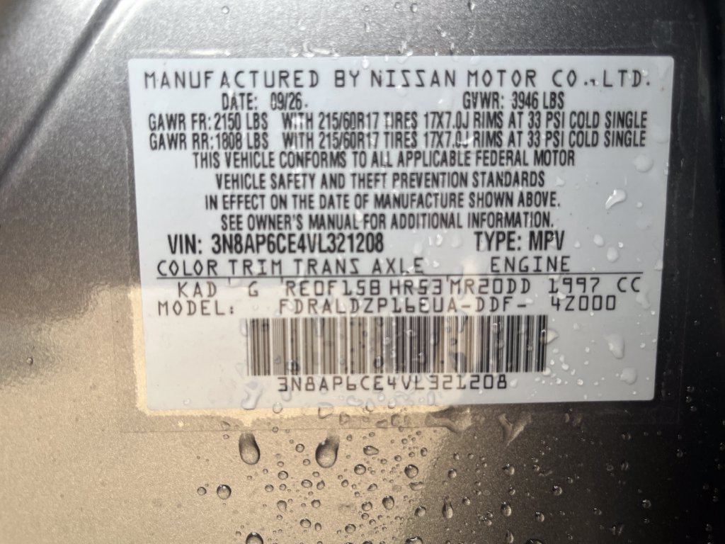 New 2027 Gun Metallic Nissan SV image 27