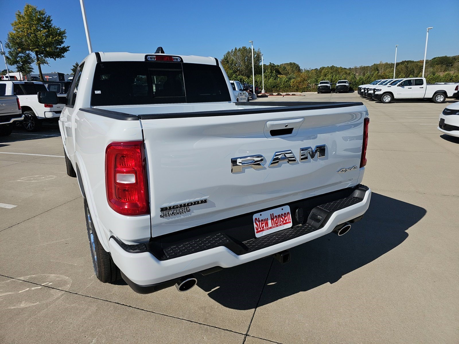 New 2026 Bright White Clearcoat Ram Big Horn image 3