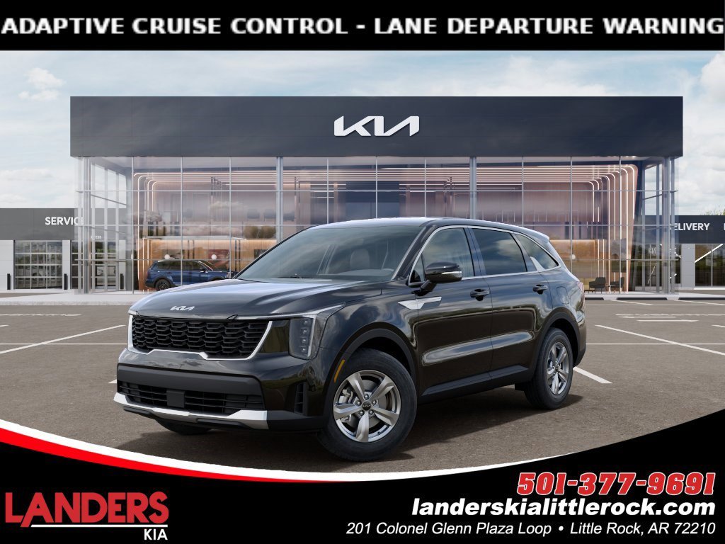 New 2026 Ebony Black Kia LX image 1