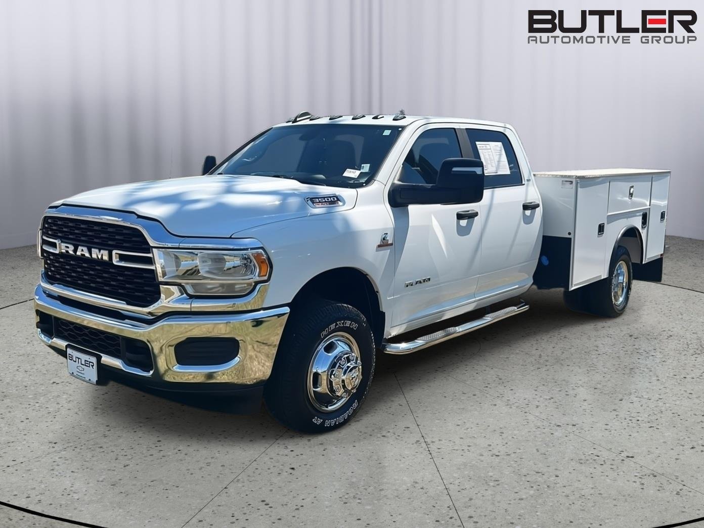 Used 2024 Bright White Clearcoat Ram SLT image 2