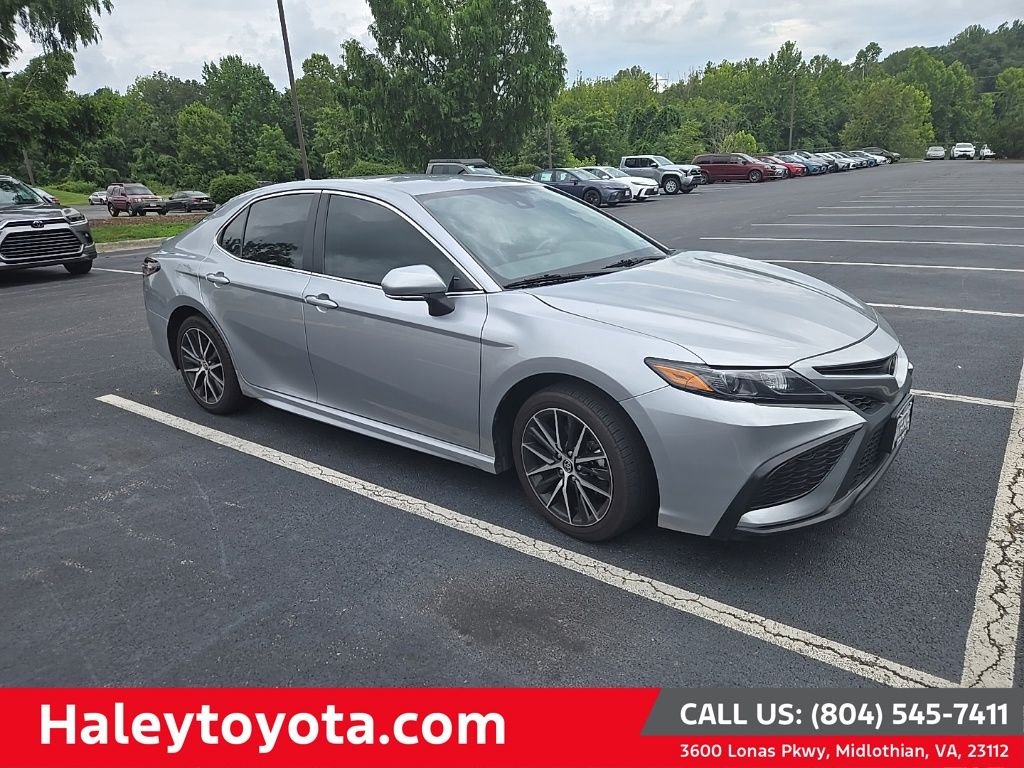 Used 2024 Silver Toyota SE image 1